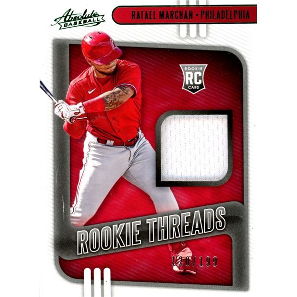 Rafael Marchan - Philadelphia Rookie Threads 2021 Panini - Absolute Baseball  serial numbered baseba