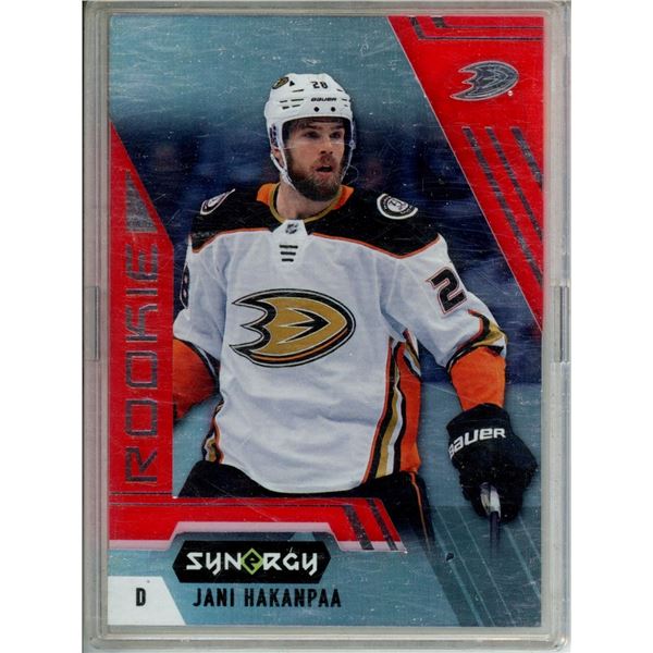 Jani Hakanpaa Rookie Card #80 2020-2021 Upper Deck Synergy Hockey
