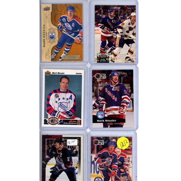 Mark Messier card lot includes engrained and stadium club