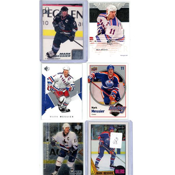 Mark Messier hockey Card lot