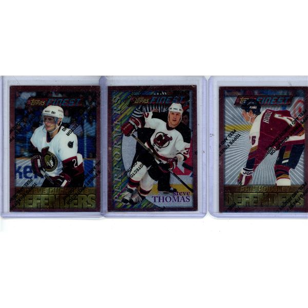 Topps finest card lot incudes Phil Housely