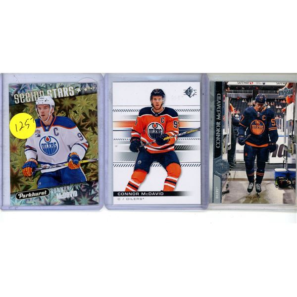Connor McDavid hockey Card lot