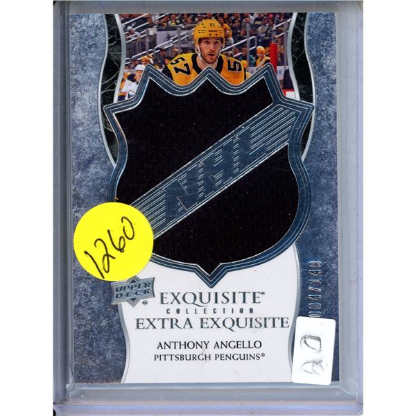 Anthony Angello 2020-21 Upper Deck - Extra Exquisite Collection