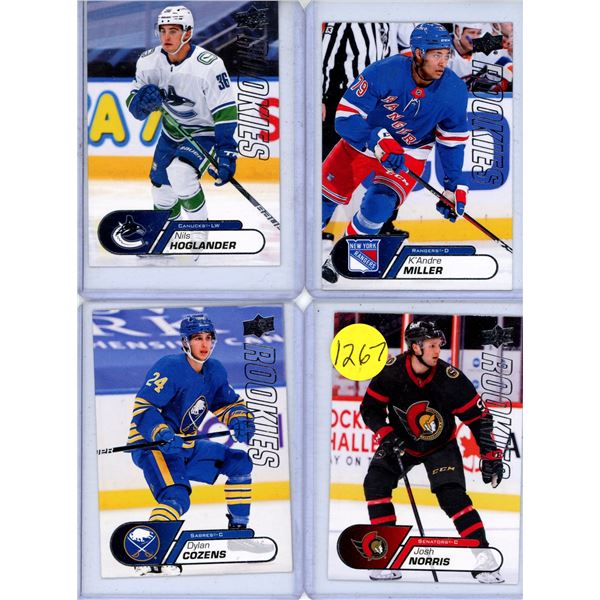 Rookie hockey card lot