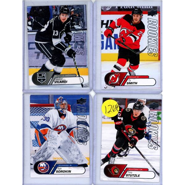 Rookie hockey card lot