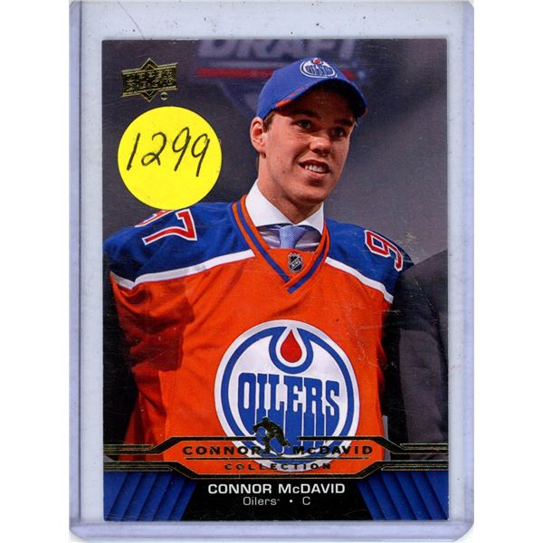 Connor McDavid rookie card 2015-16 Upper Deck  #CM-1