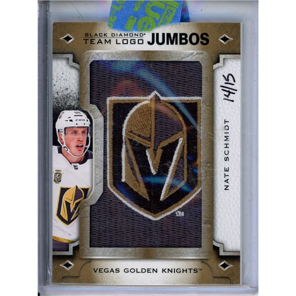 Nate Schmidt 2018-19 Upper Deck Black Diamond - Team Logo Jumbo