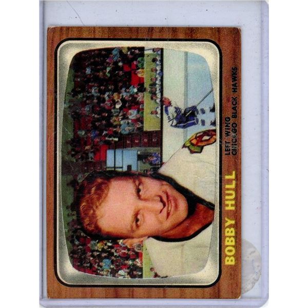 Robert (Bobby) Hull Left Wing Chicago Black Wings