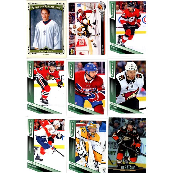 Hockey Card lot Pekka Rinne, Pavel Bure plus