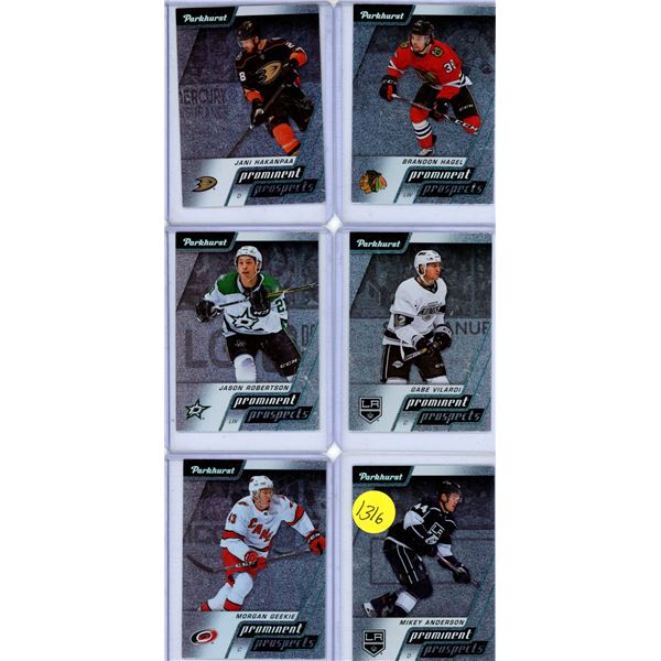 Hockey Card lot prominent Prospects