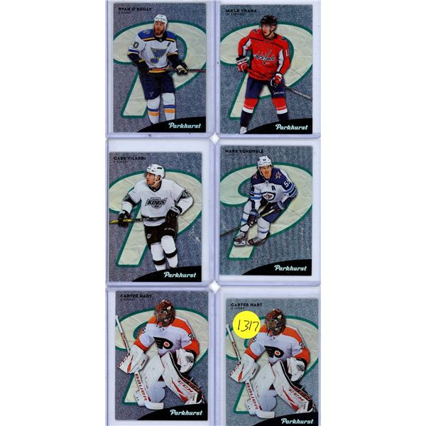 Hockey Card lot Carter Hart, plus