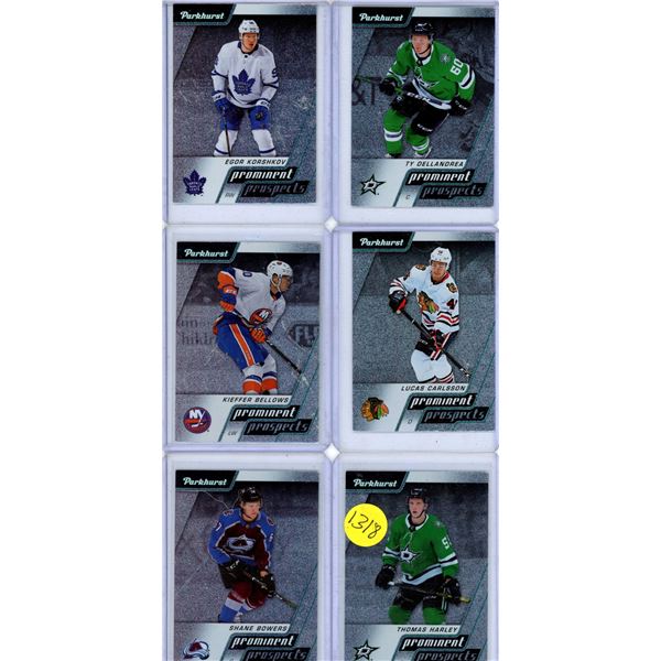 Hockey card rookie / prominent prospect lot