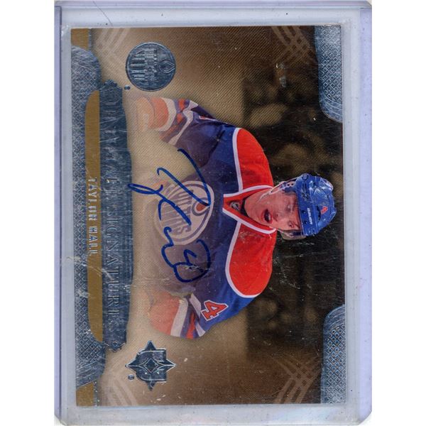 Taylor Hall 2013-14 Ultimate Collection - Ultimate Signatures #US-TH