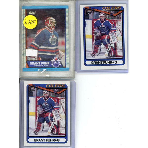 Grant Fuhr card lot