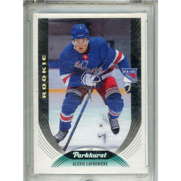 Alexis Lafrenière  rookie card 2020-21 Upper Deck Parkhurst #287