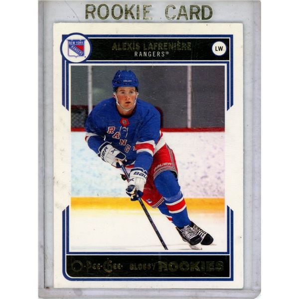 Alexis Lafrenière rookie card  2020-21 Upper Deck - O-Pee-Chee #R-15
