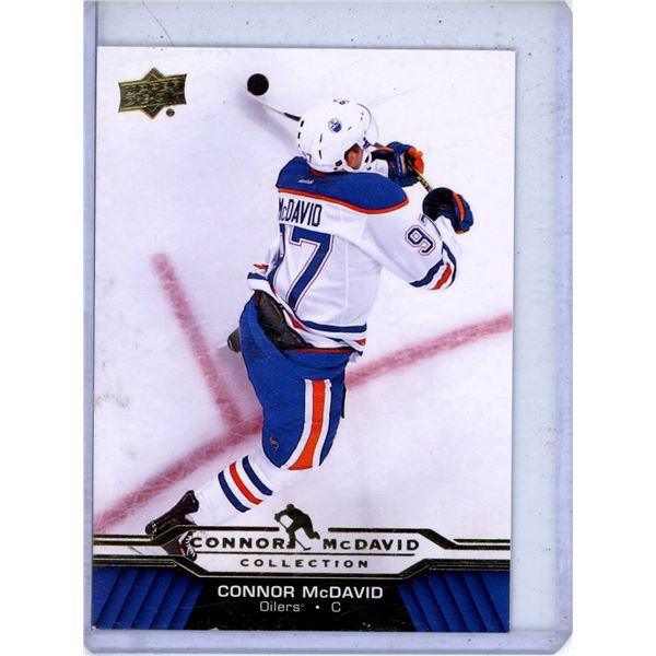 Connor McDavid  rookie card 2015-16 Upper Deck Connor McDavid Collection #CM-14