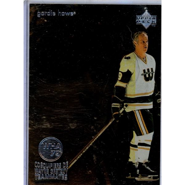 Wayne Gretzky, Gordie Howe 1998-99 Upper Deck McDonald's - Wayne Gretzky Teammates #T2