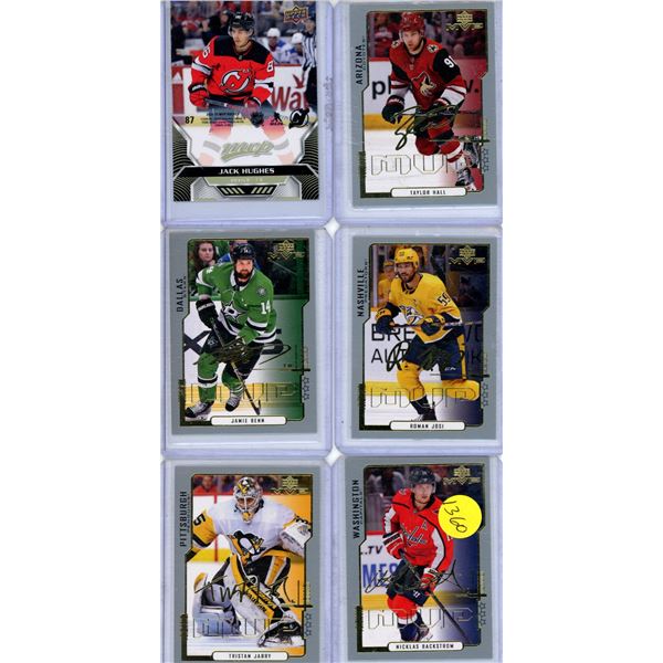 Hockey card lot Jonathon Toes, Evgeni Malkin, Selanne