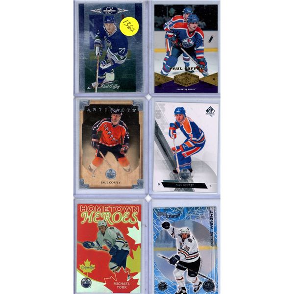 Hockey card lot with serial numbered Brock Boeser plus