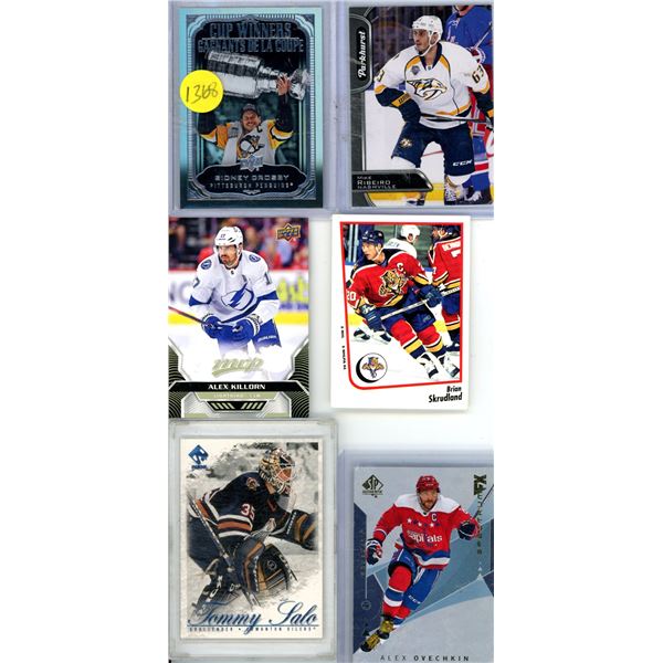 Hockey card lot Ovetchkin, Crosby plus
