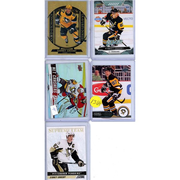 Hockey card lot all Sidney Crosby