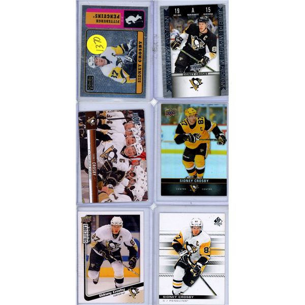 Hockey card lot all Sidney Crosby