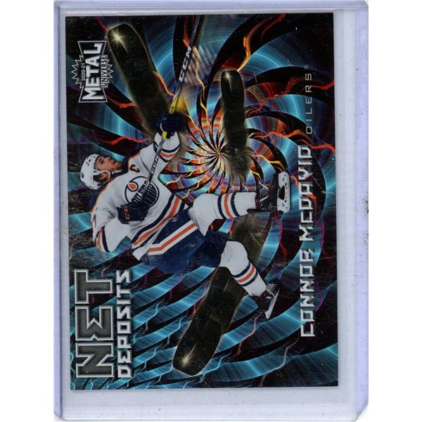 Connor McDavid 2020-21 NHL Metal Universe - Net Deposits #ND-19