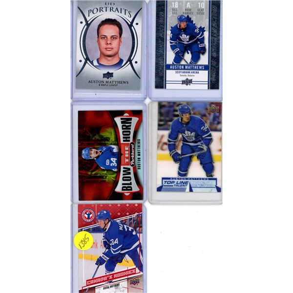 Hockey card lot all Auston Matthews inc rookie