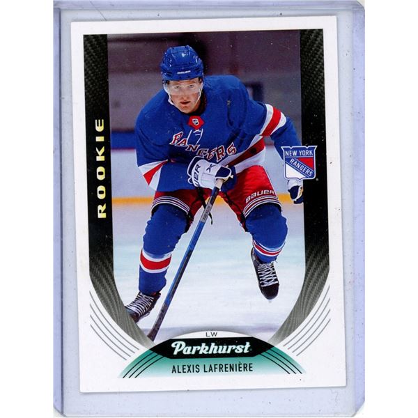 Alexis Lafreniere rookie card 2020-21 Upper Deck Parkhurst #287 - Rookies -