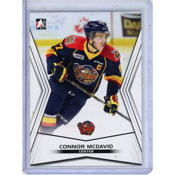 Connor McDavid rookie hockey card