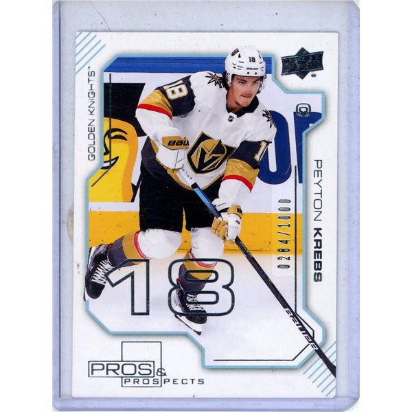 2020-21 serial numbered rookie Upper Deck Extended Series - UD Pros and Prospects #PP-33 - Rookies -