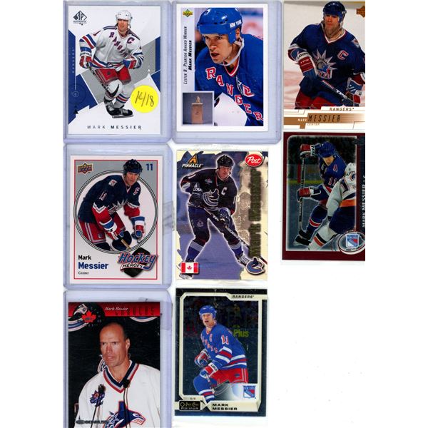 8 Mark Messier Hockey Card lot