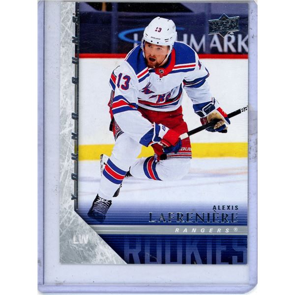 2020-21  Young Guns - Alexis Lafreniere gradable rookie Upper Deck Extended Series - 2005-06 Upper D