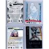 Image 2 : 4 hockey cards includes rookies and acetate card upper deck  hockey