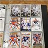 Image 10 : binder of Edmonton Oilers hockey cards all sorts Upper deck topps opc