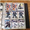 Image 11 : binder of Edmonton Oilers hockey cards all sorts Upper deck topps opc