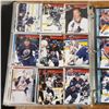 Image 1 : binder of Edmonton Oilers hockey cards all sorts Upper deck topps opc