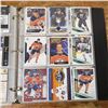 Image 24 : binder of Edmonton Oilers hockey cards all sorts Upper deck topps opc