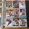 Image 31 : binder of Edmonton Oilers hockey cards all sorts Upper deck topps opc