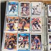 Image 32 : binder of Edmonton Oilers hockey cards all sorts Upper deck topps opc
