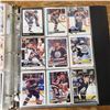 Image 33 : binder of Edmonton Oilers hockey cards all sorts Upper deck topps opc