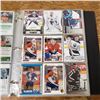 Image 9 : binder of Edmonton Oilers hockey cards all sorts Upper deck topps opc