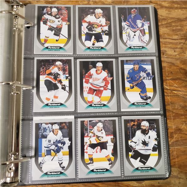 2021 Parkhurst Rookies Legends and All Stars binder  almost full