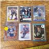 Image 1 : Wayne Gretzkey Jari Kurri hockey card lot all in top loaders