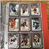 Image 13 : binder with large number  OPC O-Pee-Chee hockey includes rookies