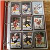Image 3 : binder with large number  OPC O-Pee-Chee hockey includes rookies