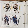 Image 10 : small binder with 160+ SP Authentic hockey cards mostly modern