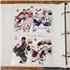Image 16 : small binder with 160+ SP Authentic hockey cards mostly modern