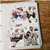 Image 17 : small binder with 160+ SP Authentic hockey cards mostly modern